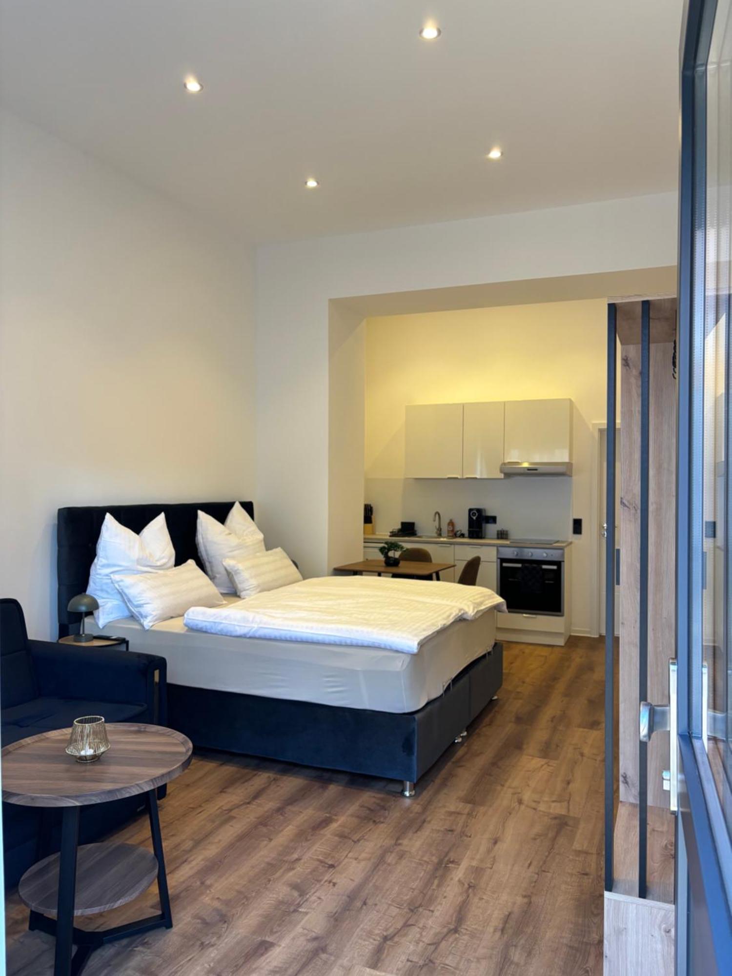 Luxus Apartment Mit Whirlpool In Kiel Buitenkant foto