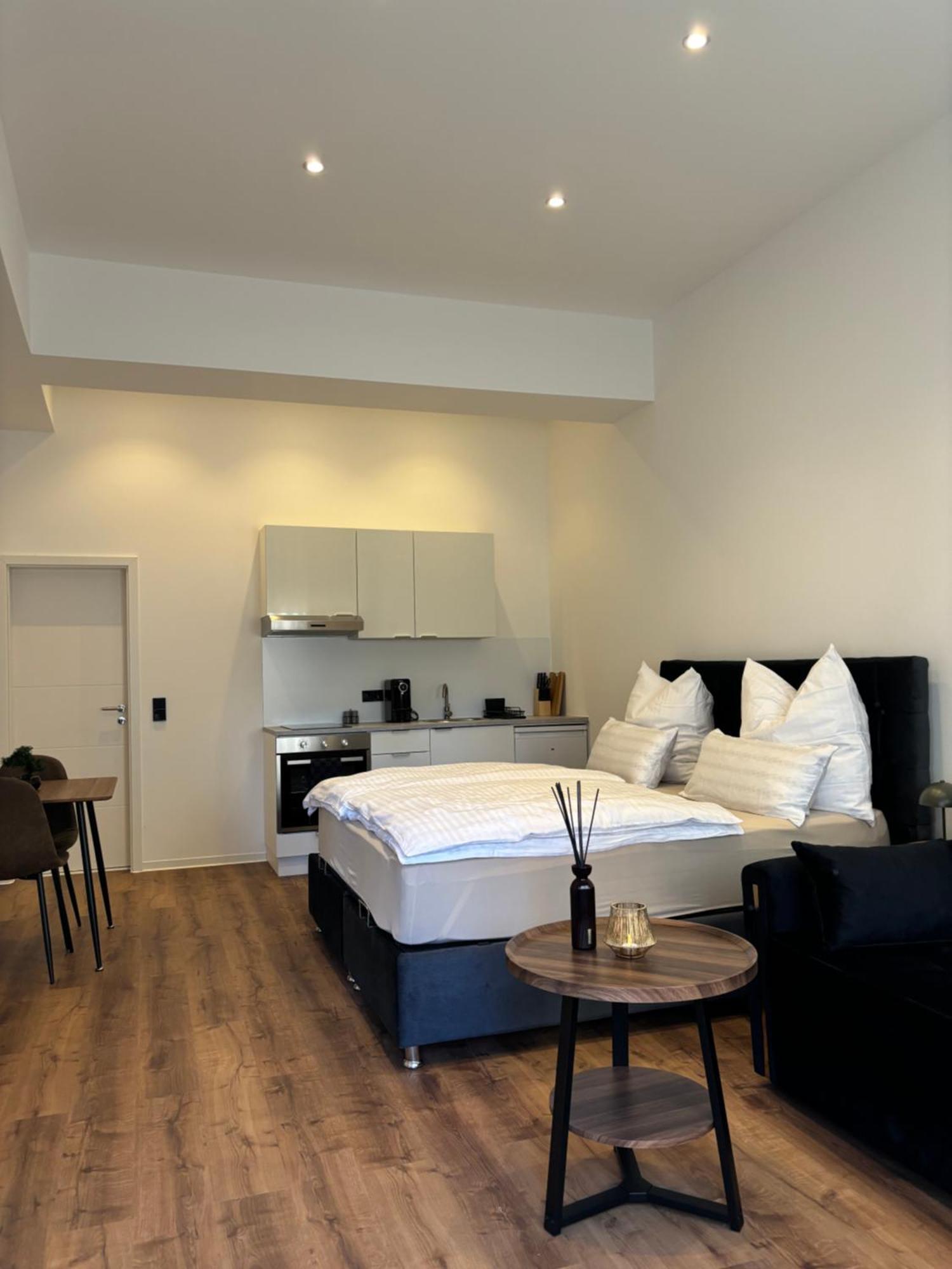 Luxus Apartment Mit Whirlpool In Kiel Buitenkant foto