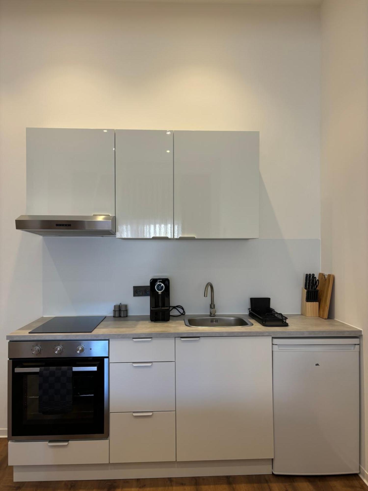 Luxus Apartment Mit Whirlpool In Kiel Buitenkant foto